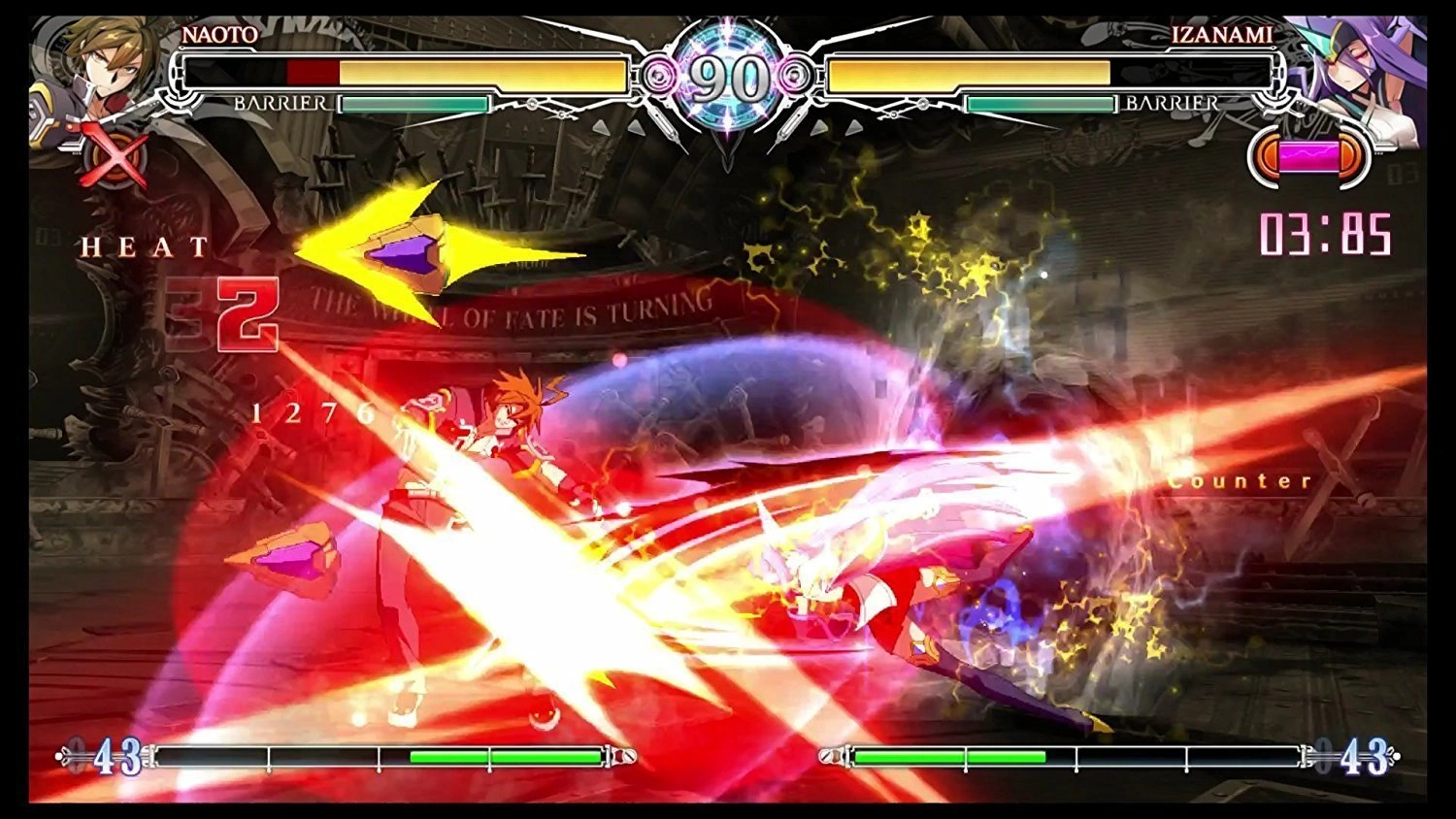BlazBlue Centralfiction Limited Box Japanese PS4 used game case cover art