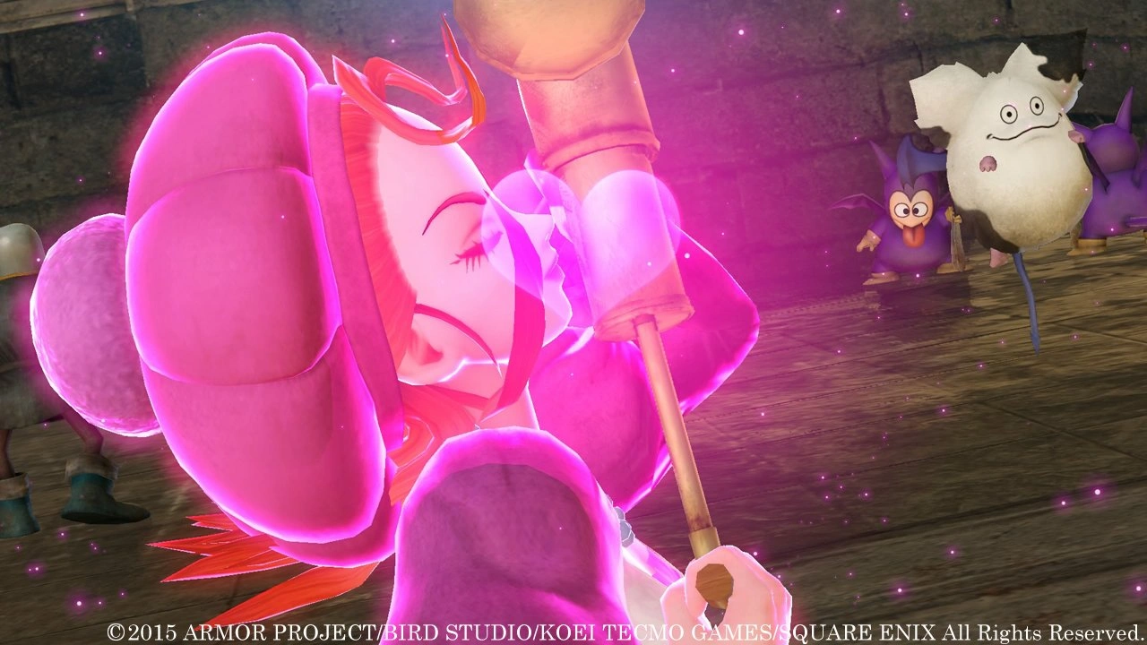 Dragon Quest Heroes World Tree's Woe PS4 used game cover art