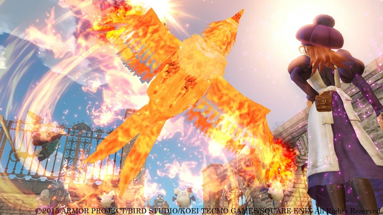 Dragon Quest Heroes World Tree's Woe PS4 used game cover art