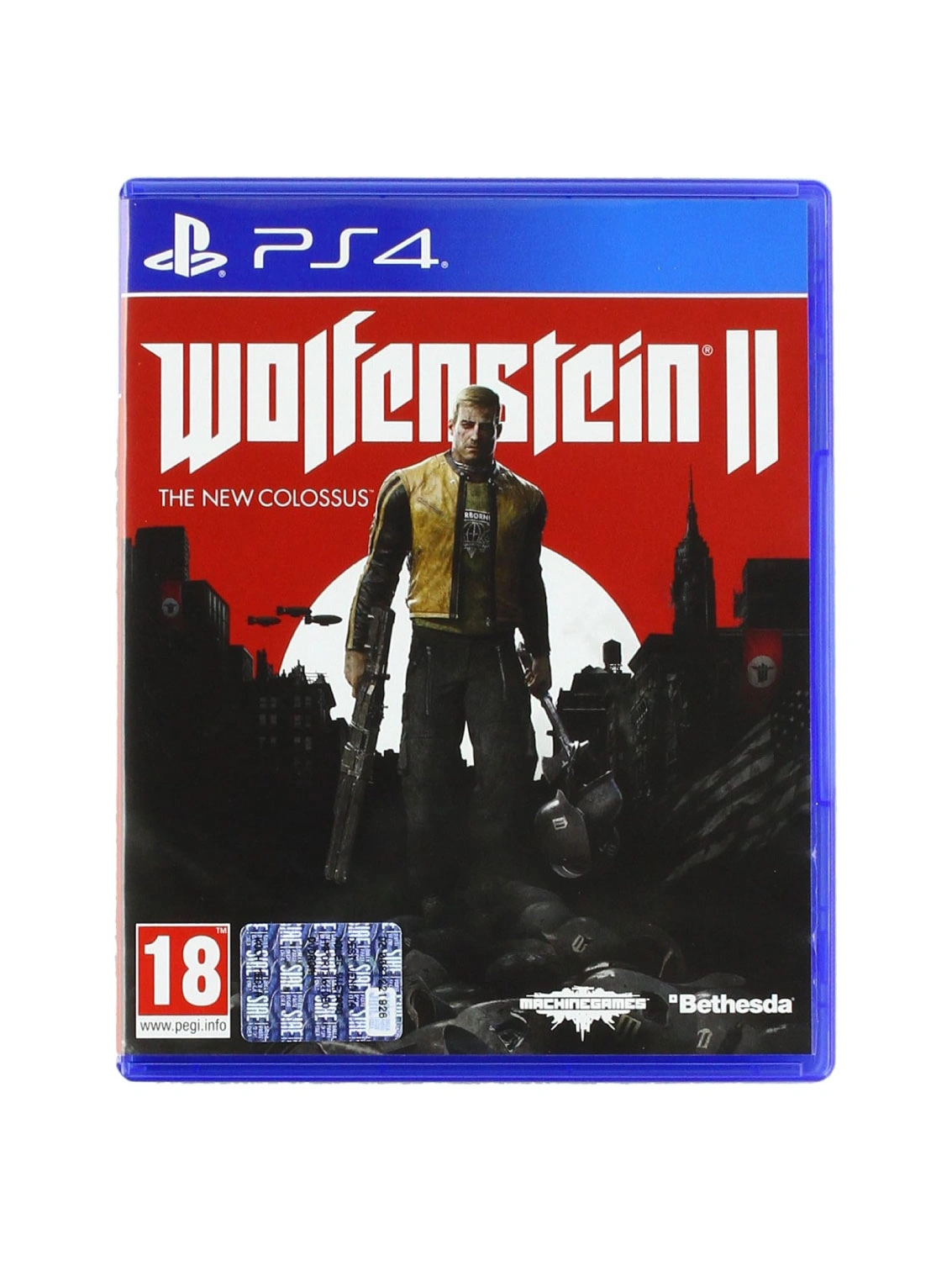 Wolfenstein II The New Colossus PlayStation 4 game case MachineGames Bethesda Pakistan