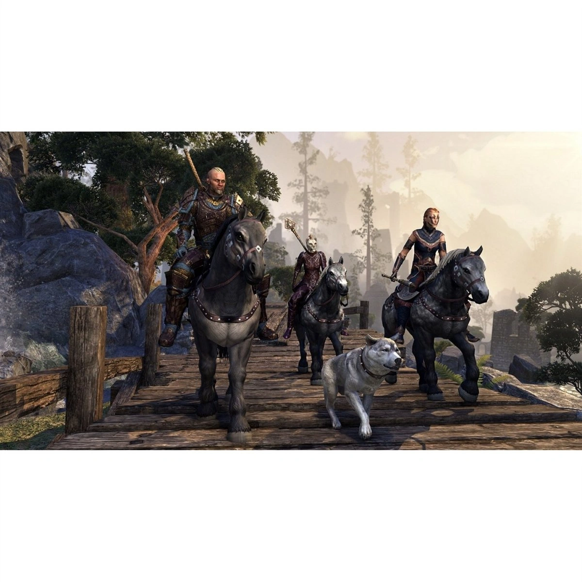 2. ESO Morrowind PS4 gameplay showing Vvardenfell open world exploration