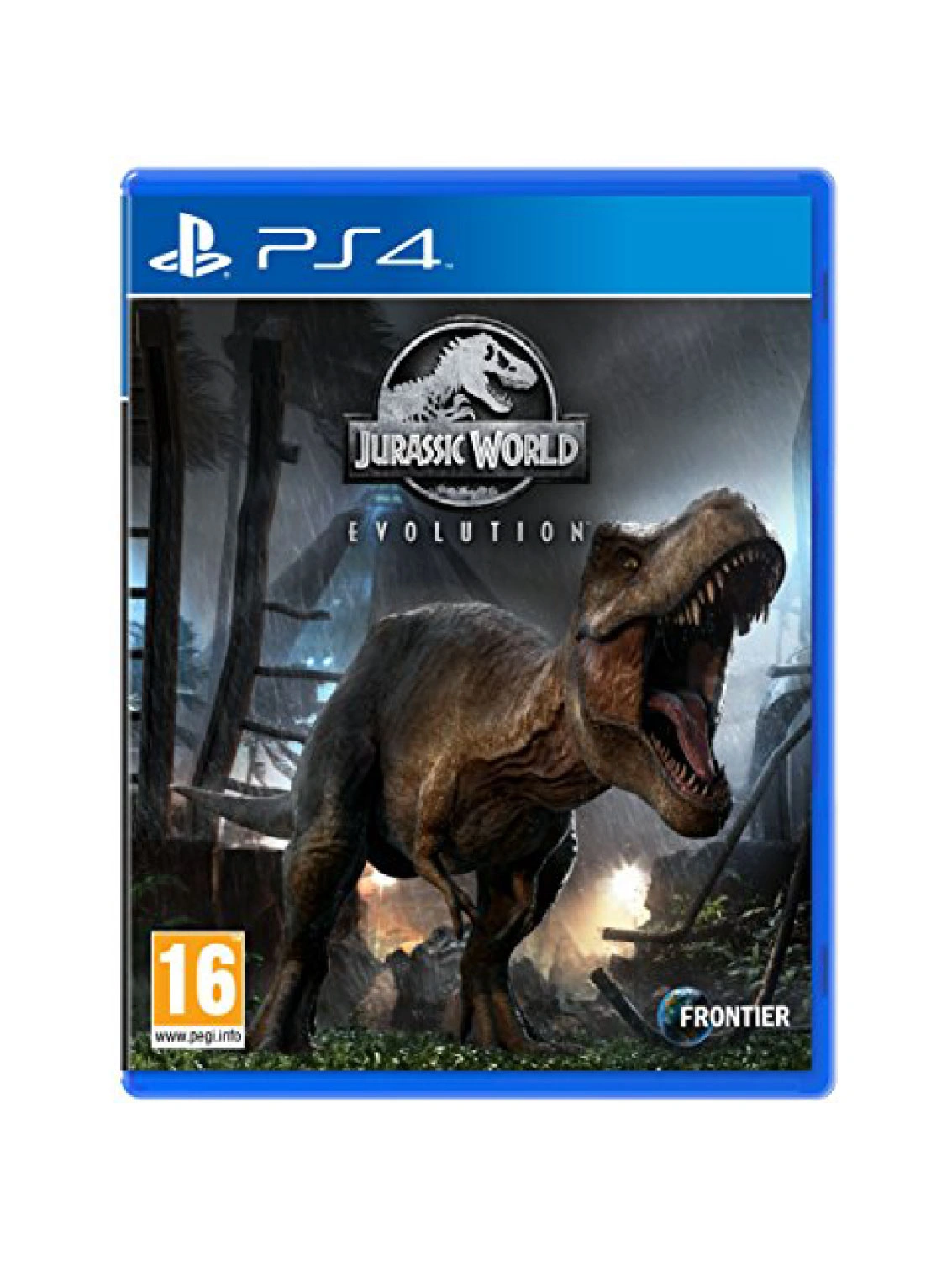 Jurassic World Evolution 2 PS5 used disc front cover