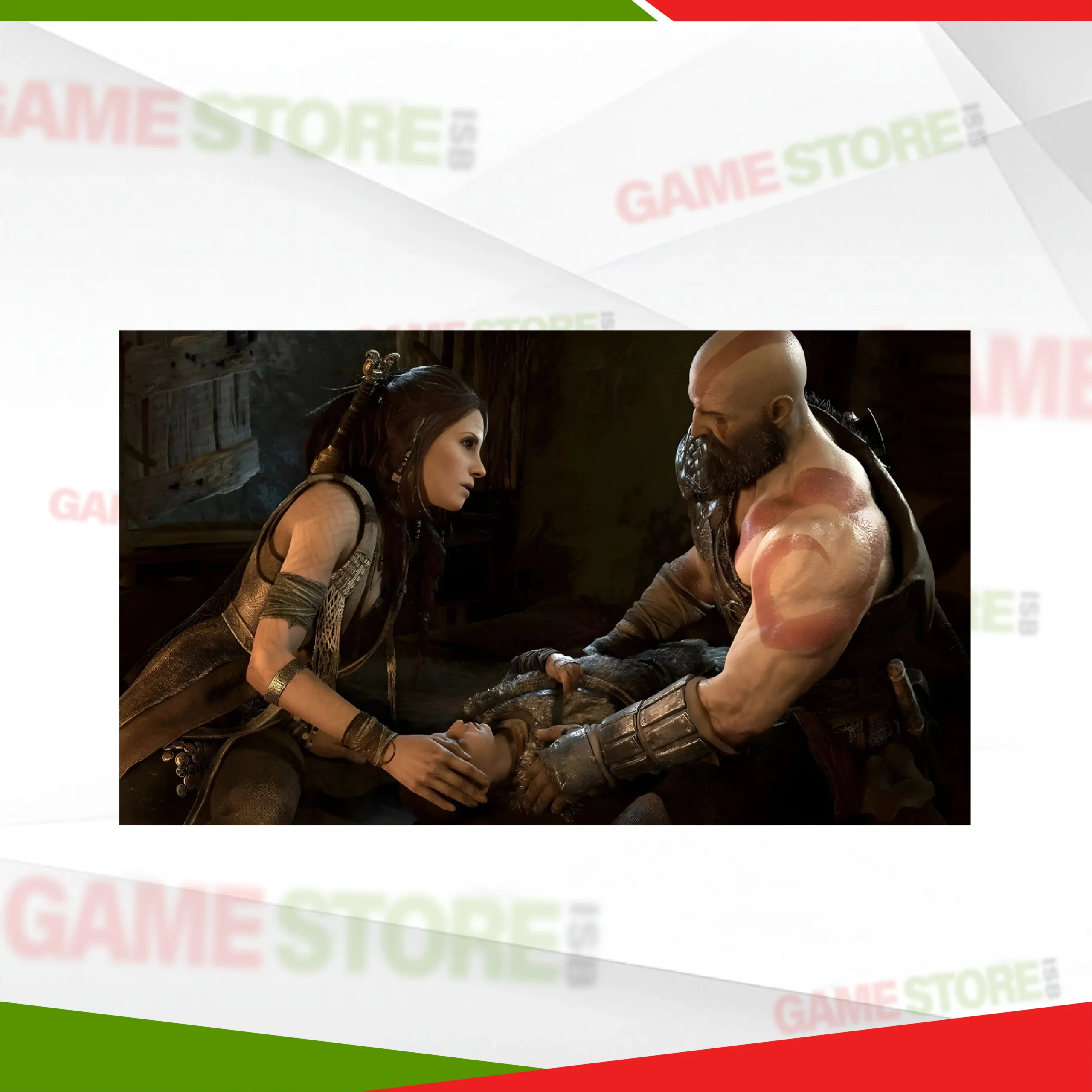 God of War PlayStation 4 Norse world snowy environment