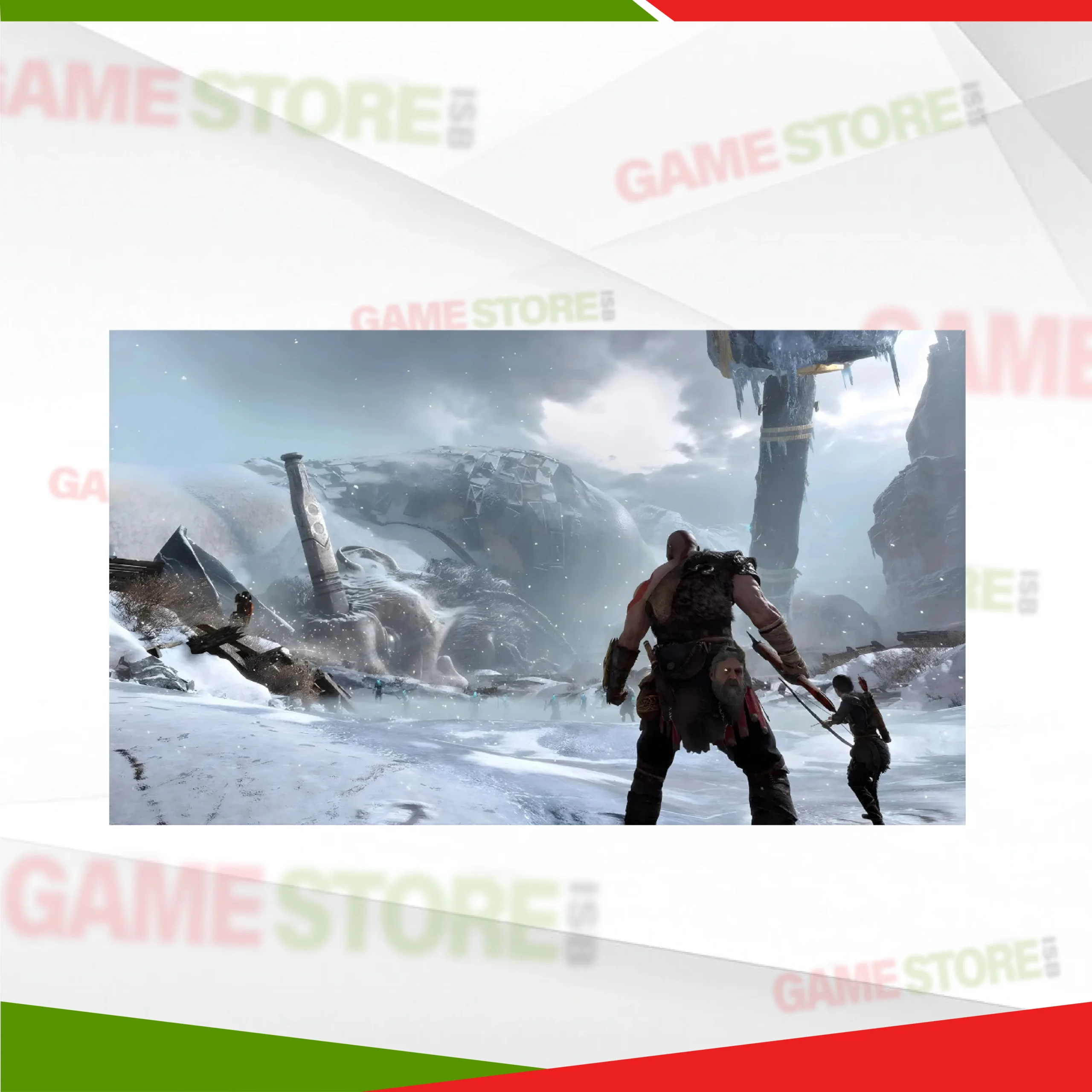 Kratos and Atreus journey in God of War PlayStation 4