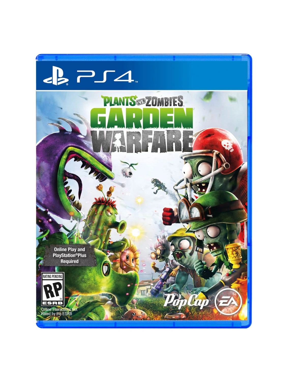 Plants vs Zombies Garden Warfare PlayStation 4 game case Pakistan shooter