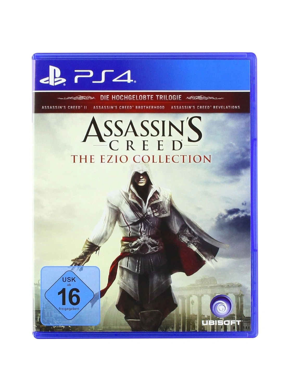 Assassin's Creed The Ezio Collection PlayStation 4 game case Ubisoft Pakistan