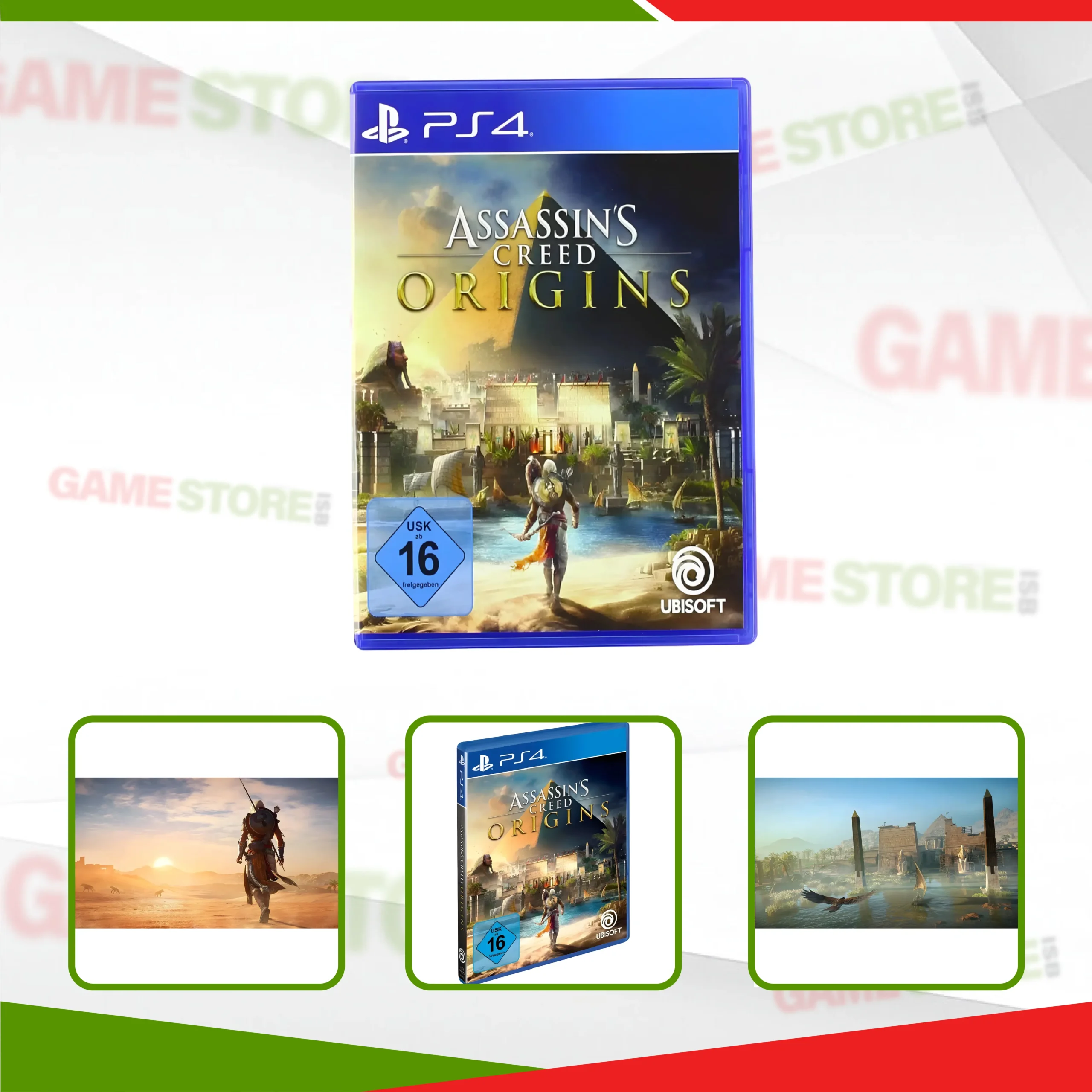 Assassin's Creed Origins PS4 desert exploration gameplay