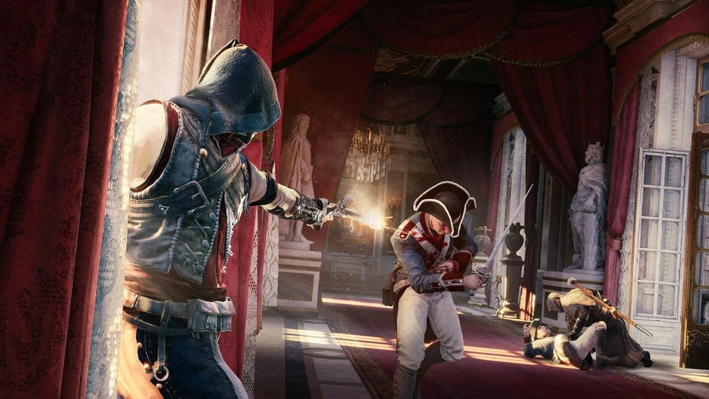 Assassin's Creed Unity PS4 gameplay Arno parkour Notre Dame Paris French Revolution Pakistan