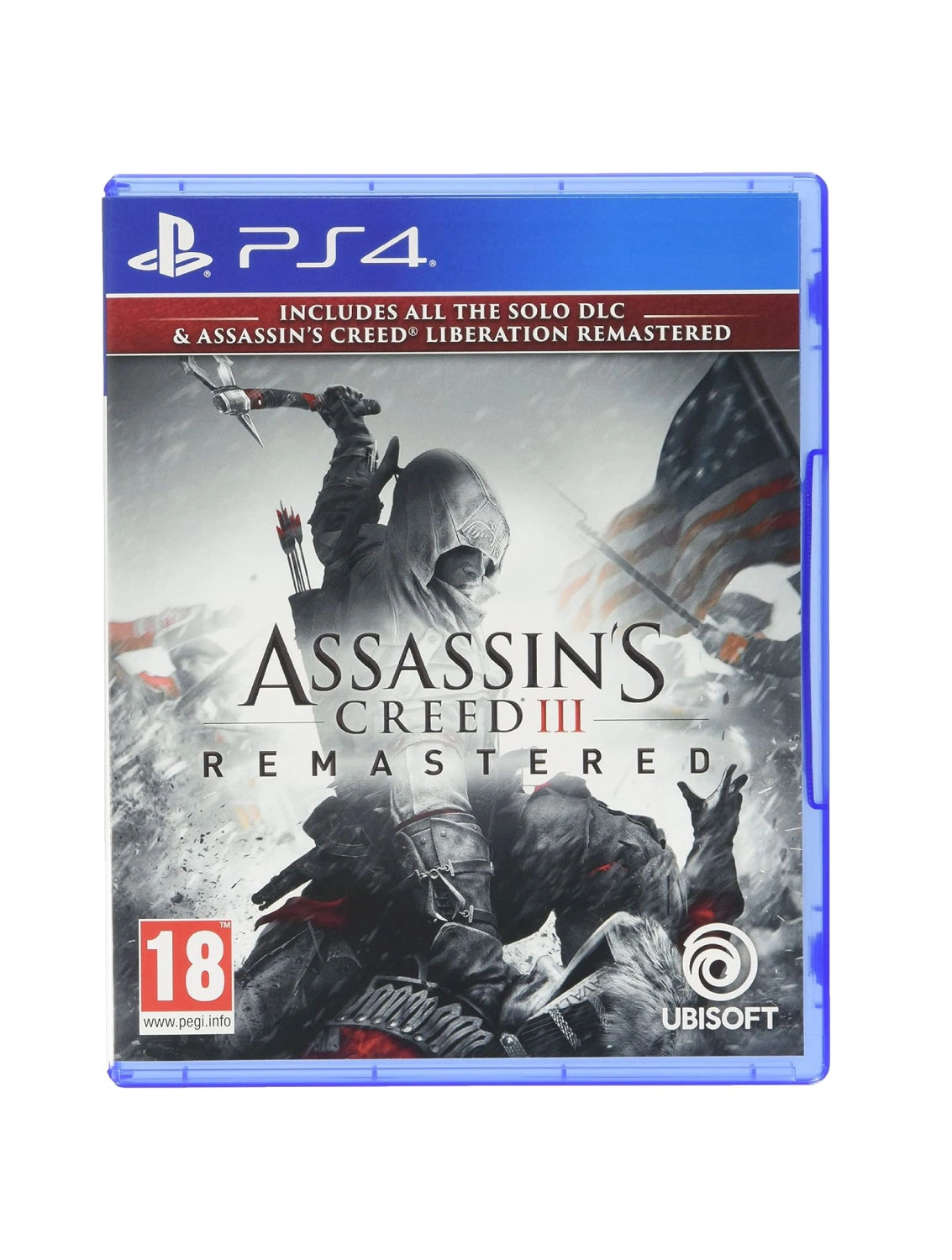Assassin's Creed III Remastered Liberation Remastered PlayStation 4 game case Pakistan