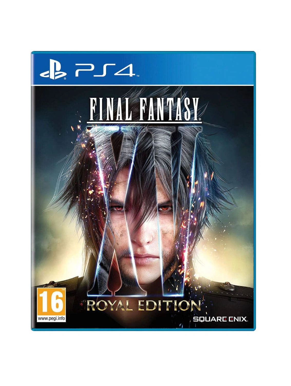 Final Fantasy XV Royal Edition PlayStation 4 game case Yoshitaka Amano cover Pakistan