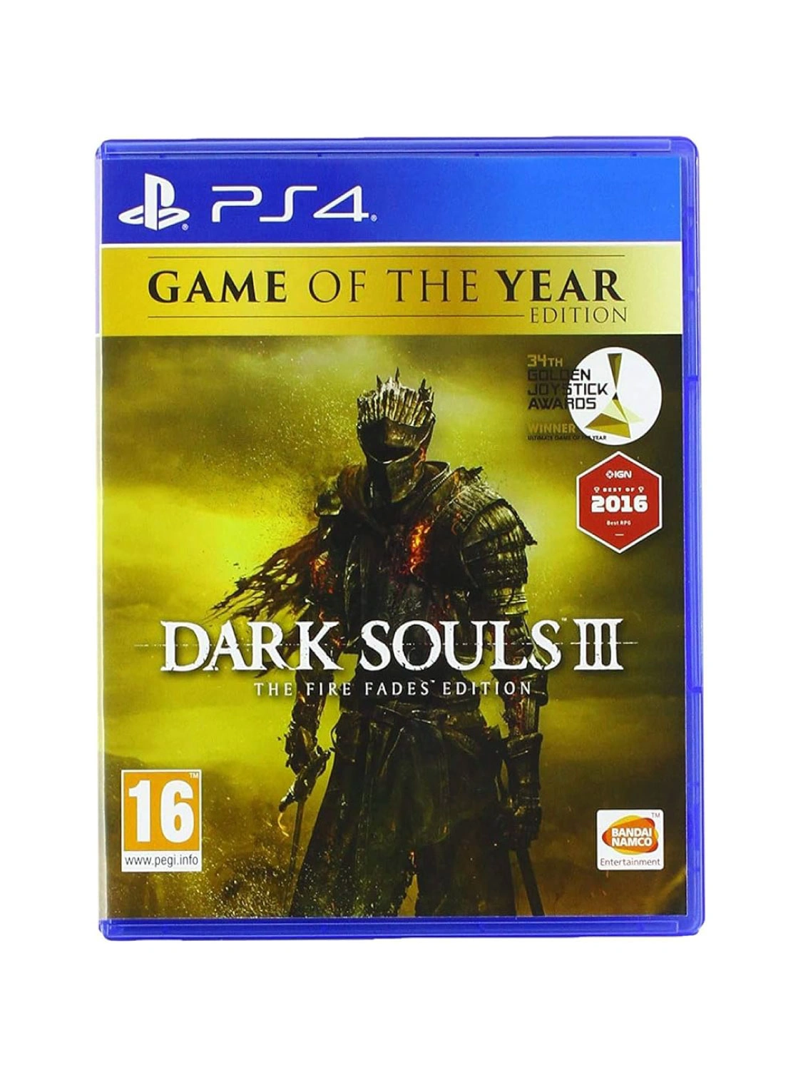 Dark Souls 3 Fire Fades Edition Game of The Year PlayStation 4 game case Pakistan