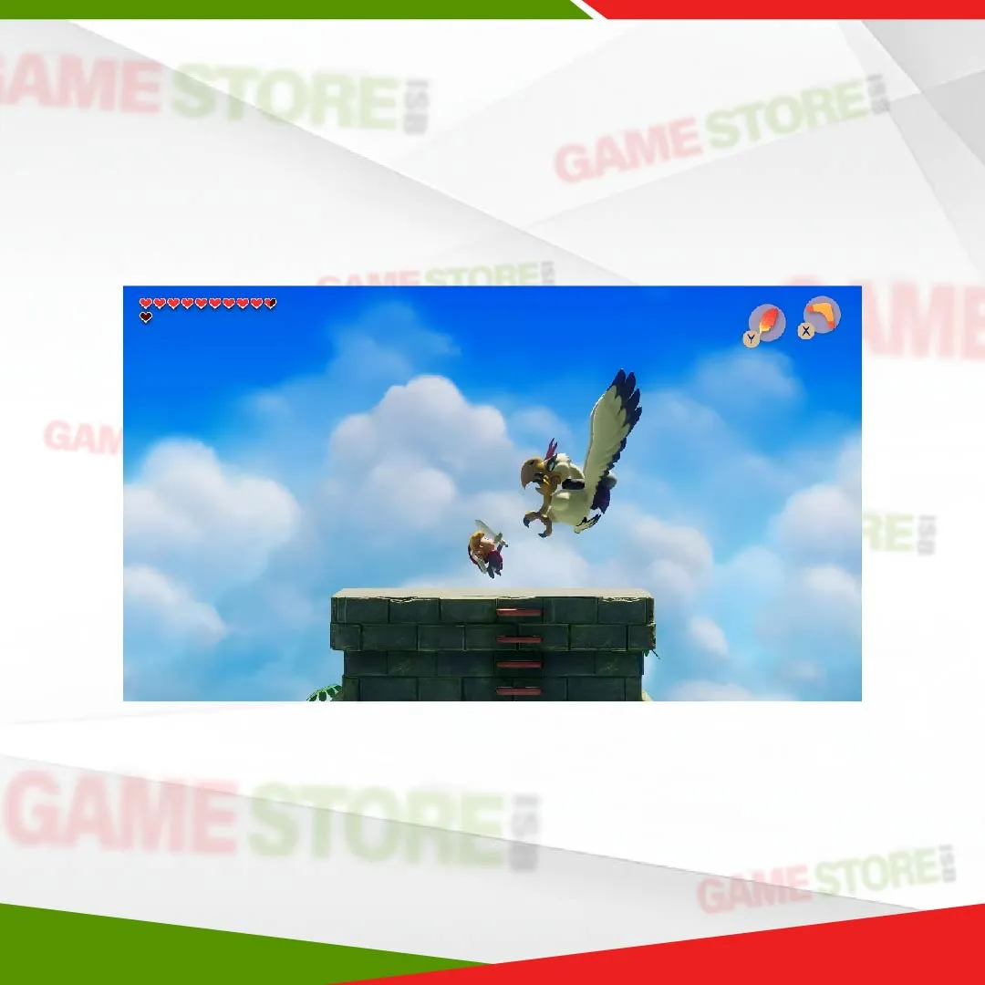 Action adventure Switch game combat in Link's Awakening