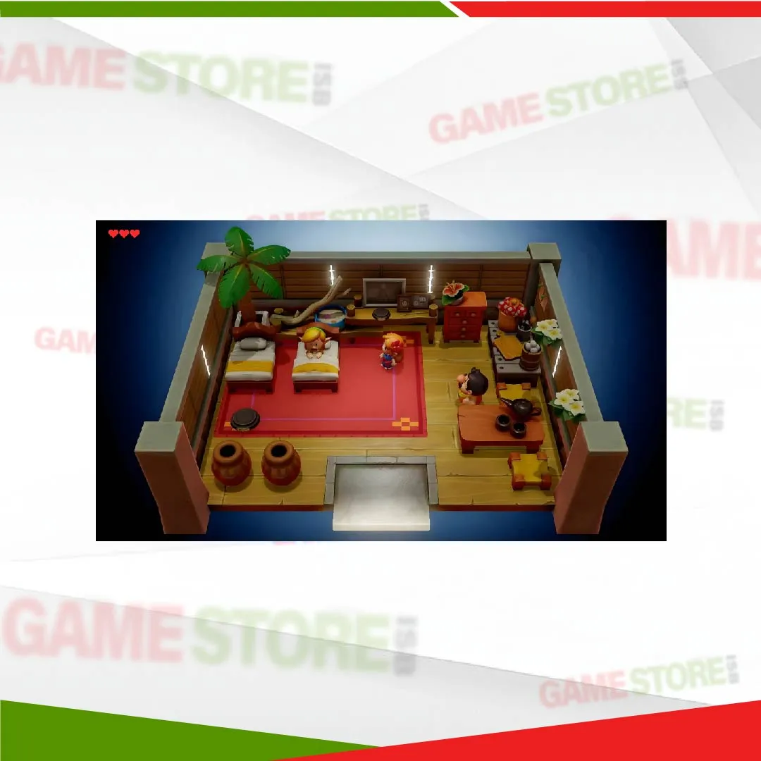 Link's Awakening Standard Edition dungeon gameplay on Nintendo Switch