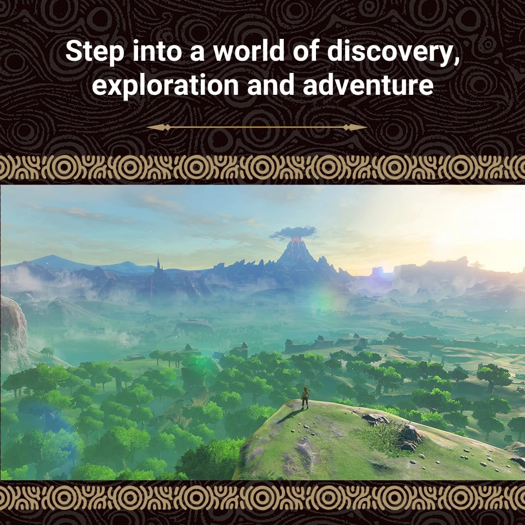  Zelda Breath of the Wild Switch Pakistan price cover close up