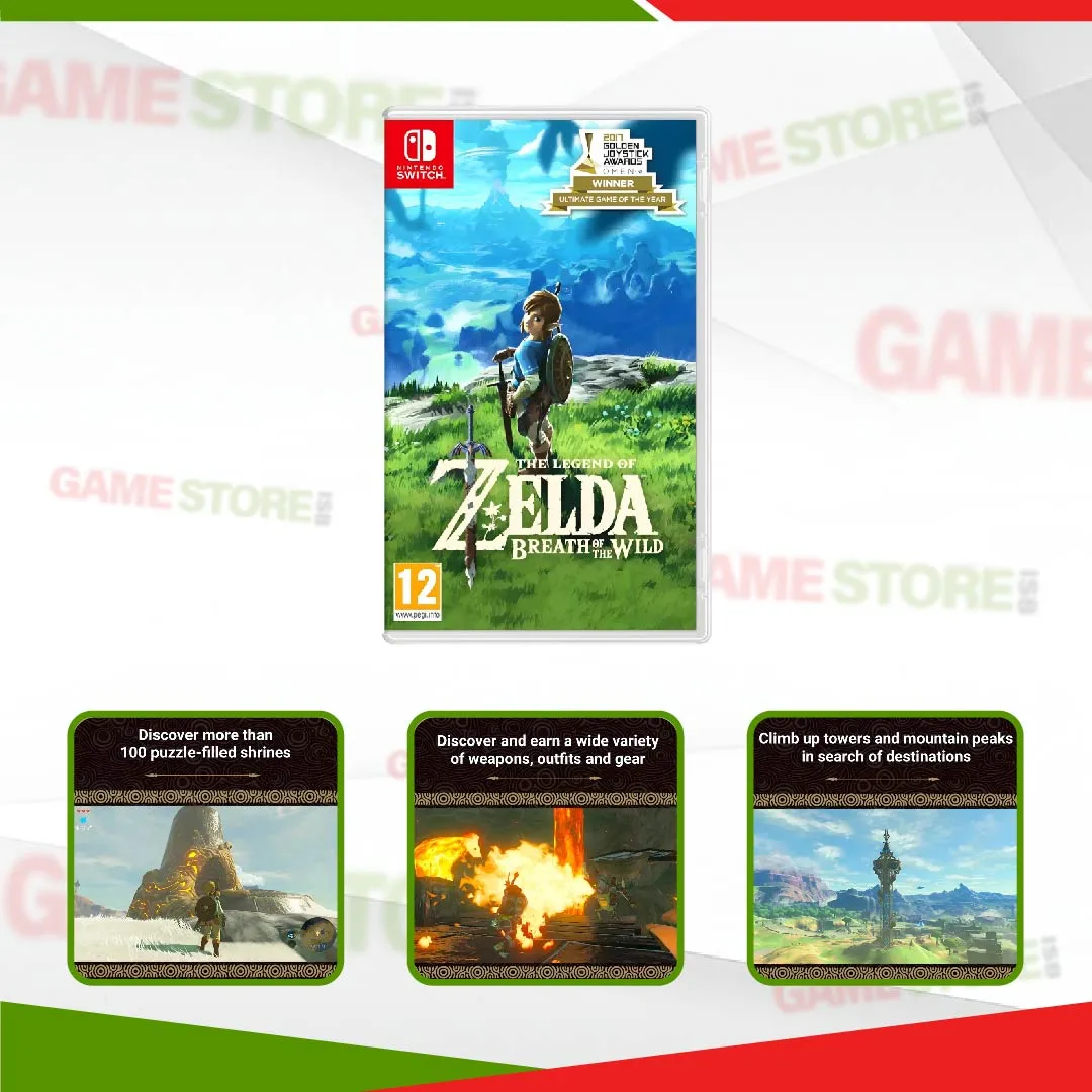 Zelda Breath of the Wild cooking system Nintendo Switch