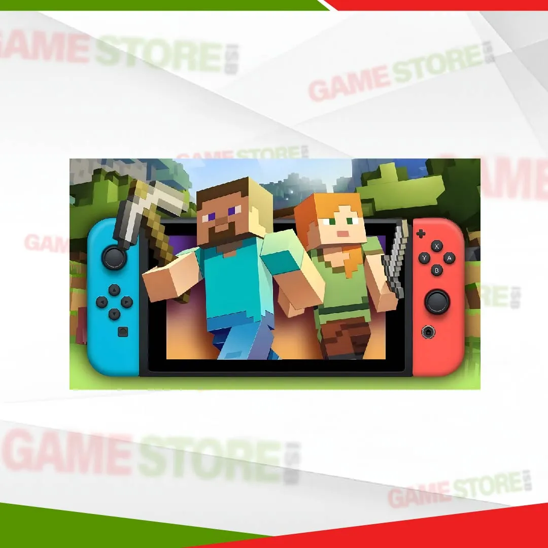 Minecraft Nintendo Switch open world exploration