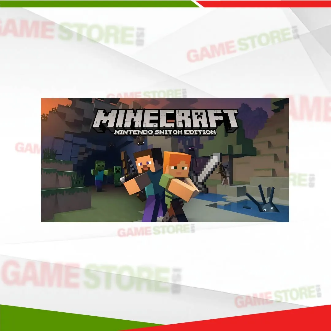 Minecraft Survival Mode Switch gameplay screenshot