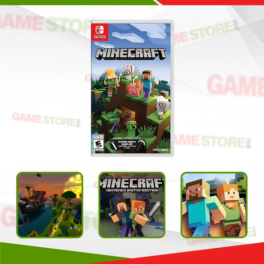 Minecraft Switch crafting and inventory system