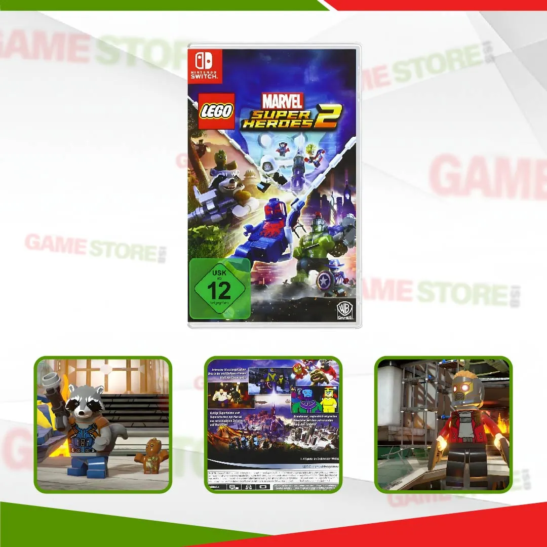 Superhero adventure game Switch local multiplayer mode