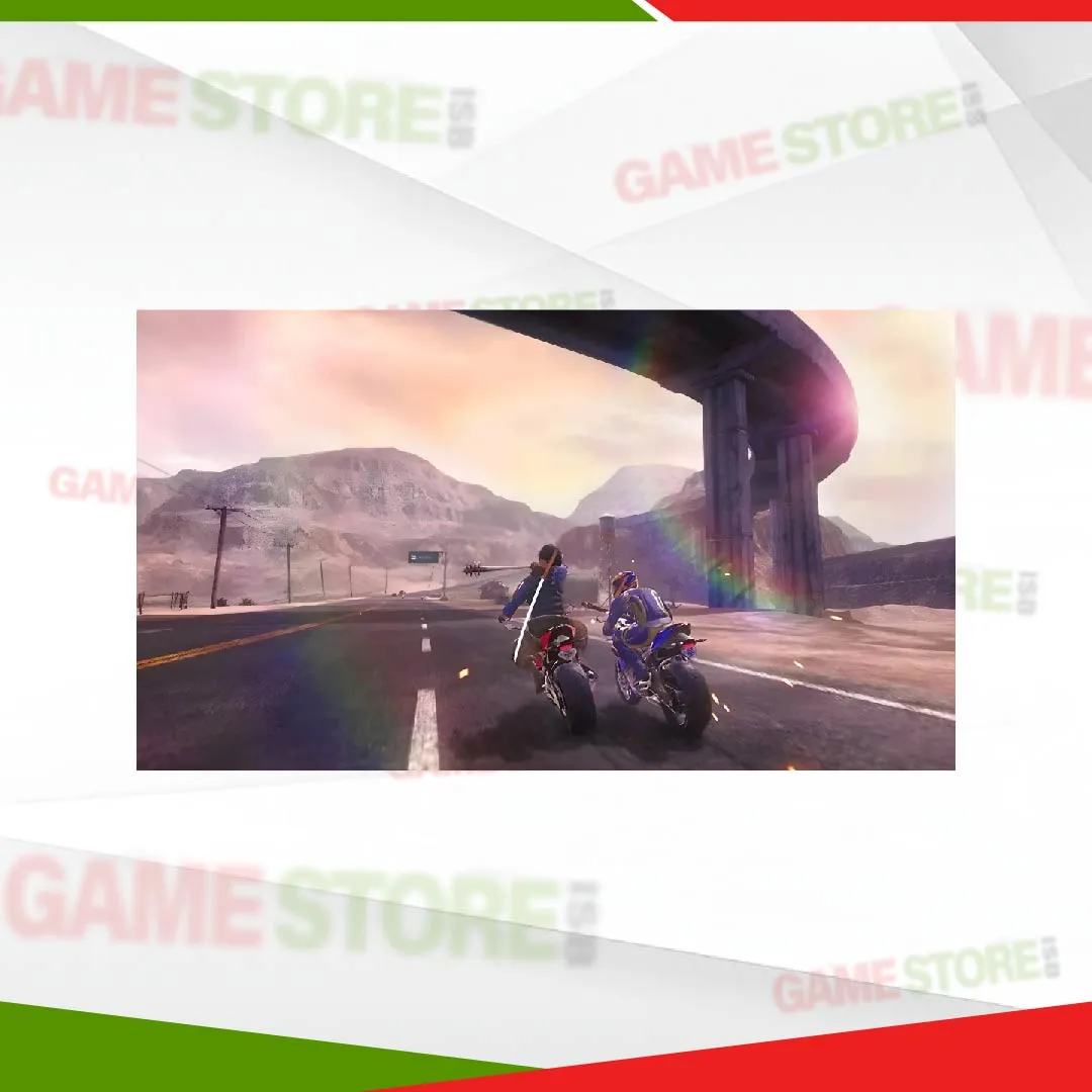 Combat racing game Nintendo Switch intense battle scene