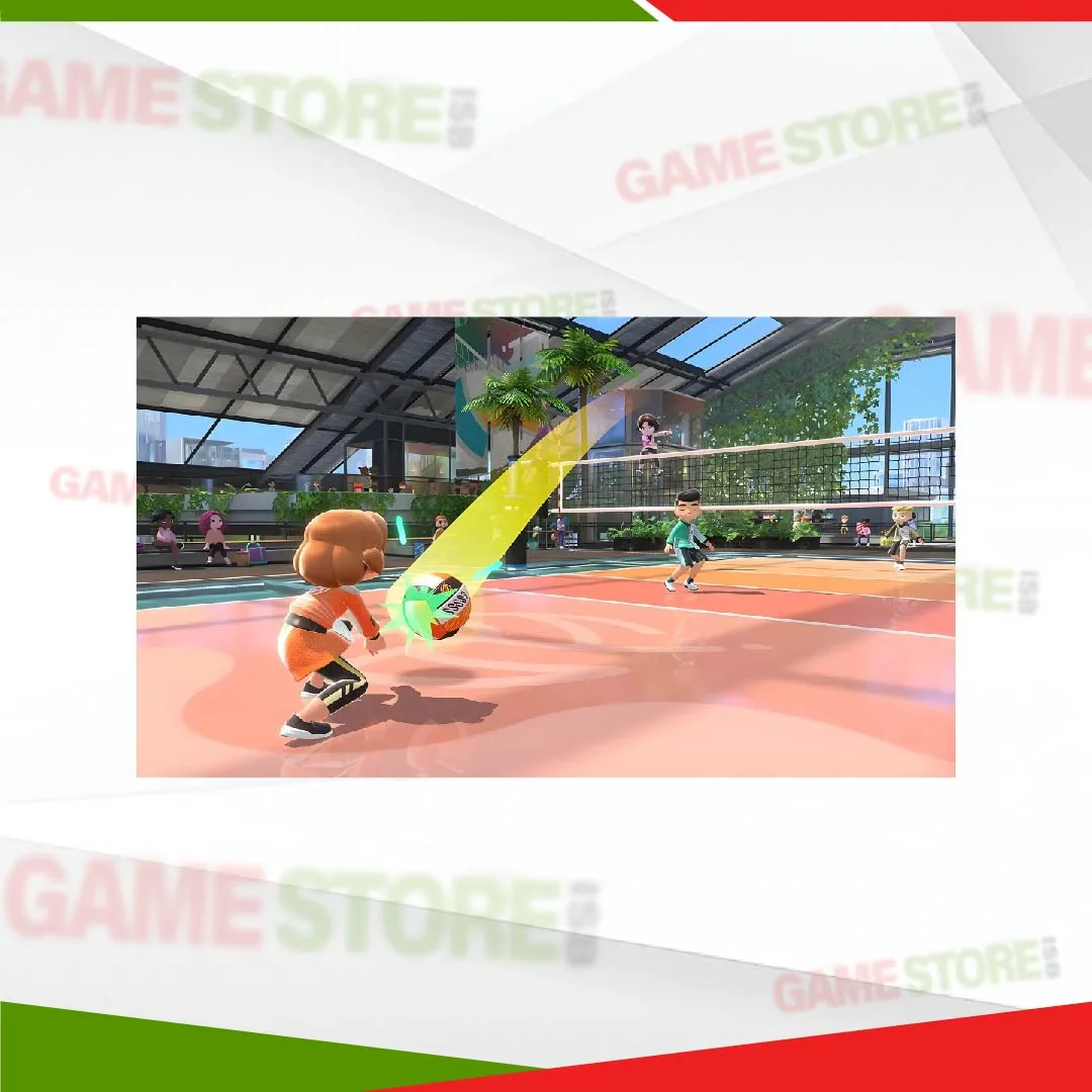 Nintendo Switch Sports bowling gameplay motion control