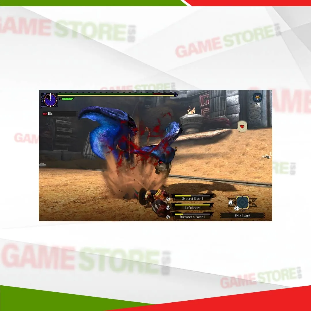 Monster Hunter Switch game intense monster battle gameplay