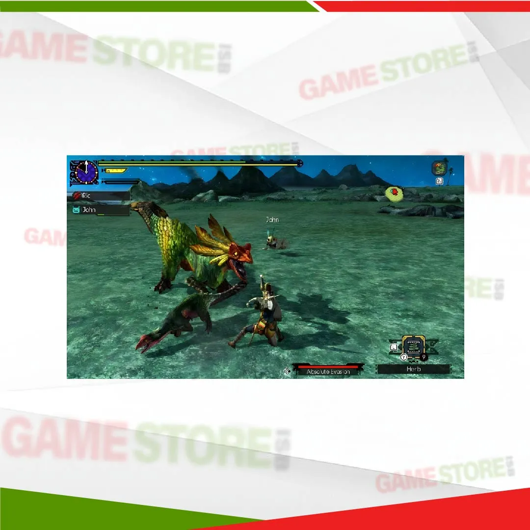 Monster Hunter action RPG weapon combat system