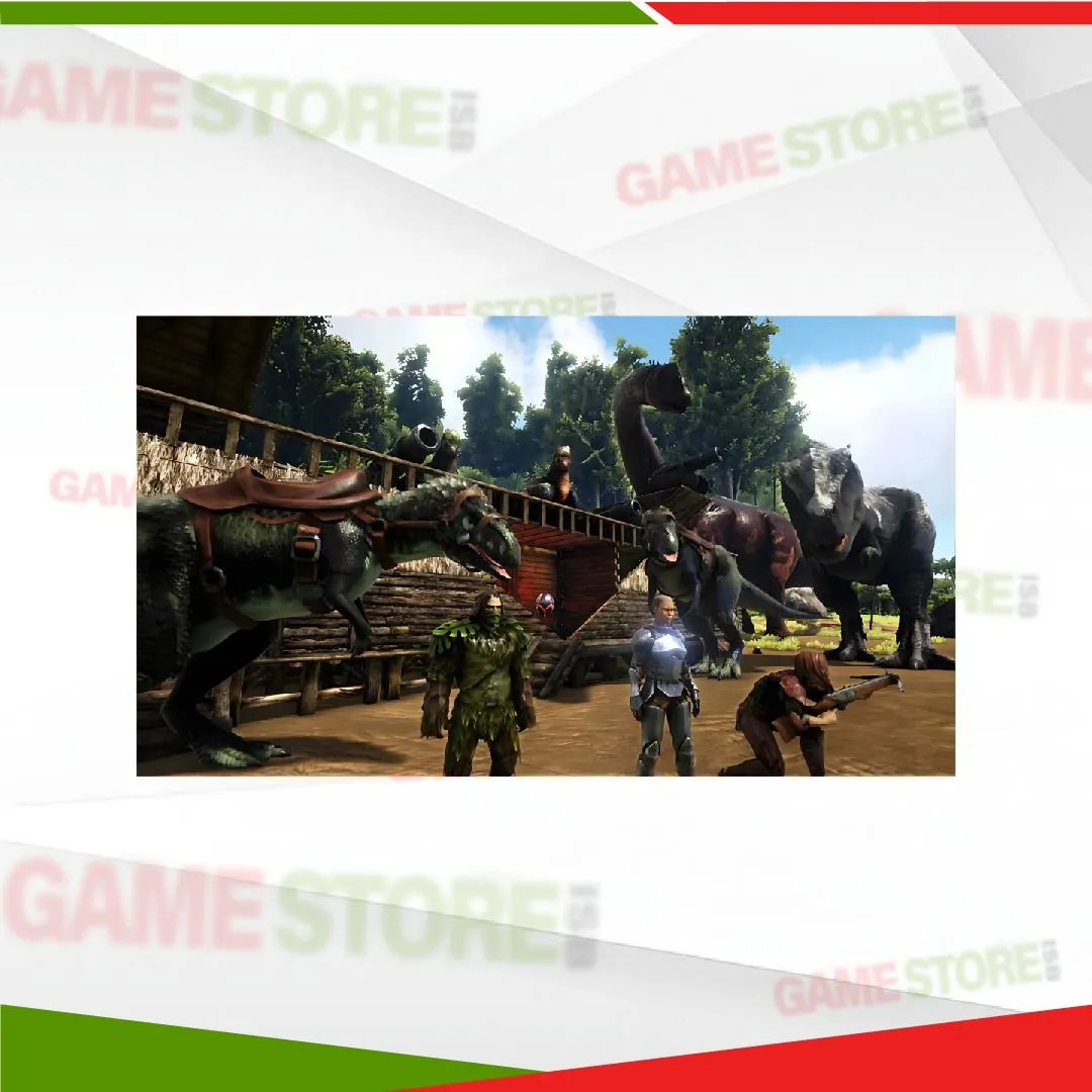 Ark Survival Evolved Nintendo Switch open world survival gameplay