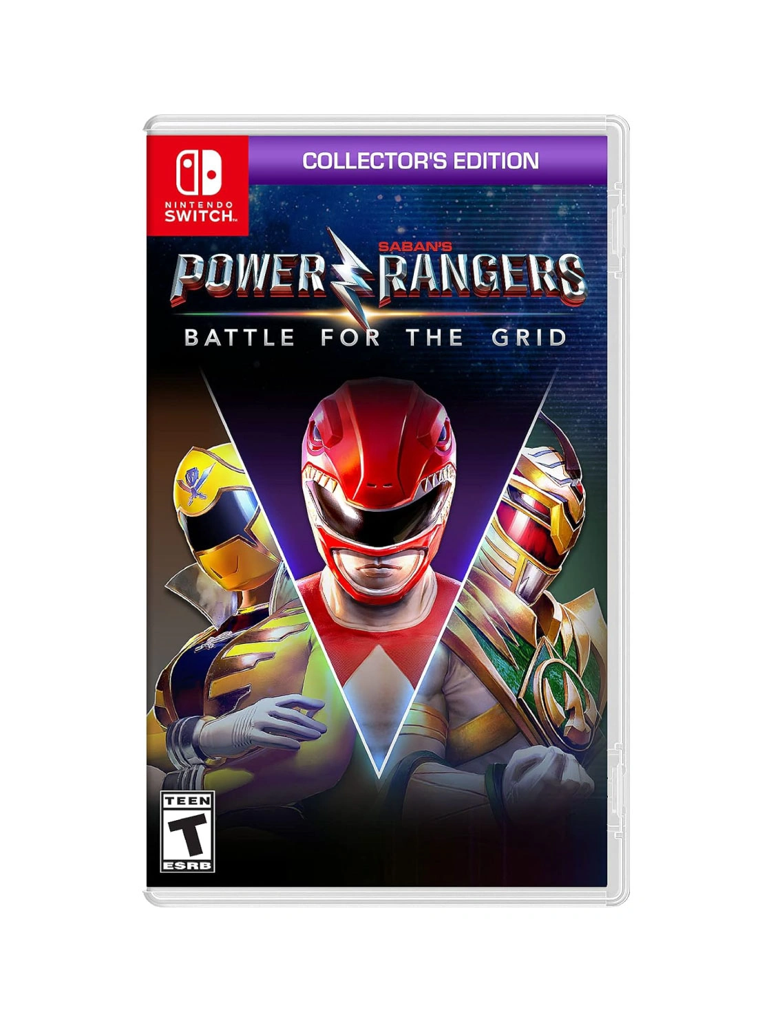 Power Rangers Battle for the Grid Collector's Edition Switch case front