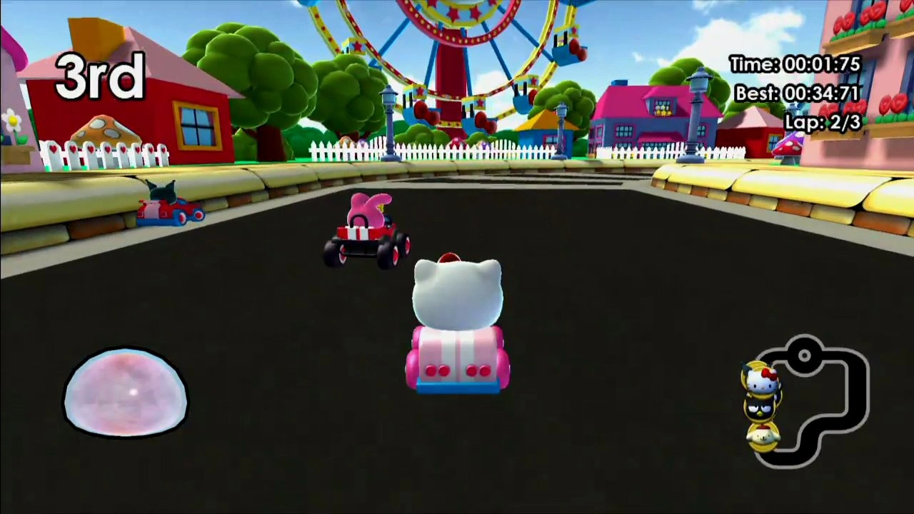 Hello Kitty Kruisers Nintendo Switch game disc view Pakistan