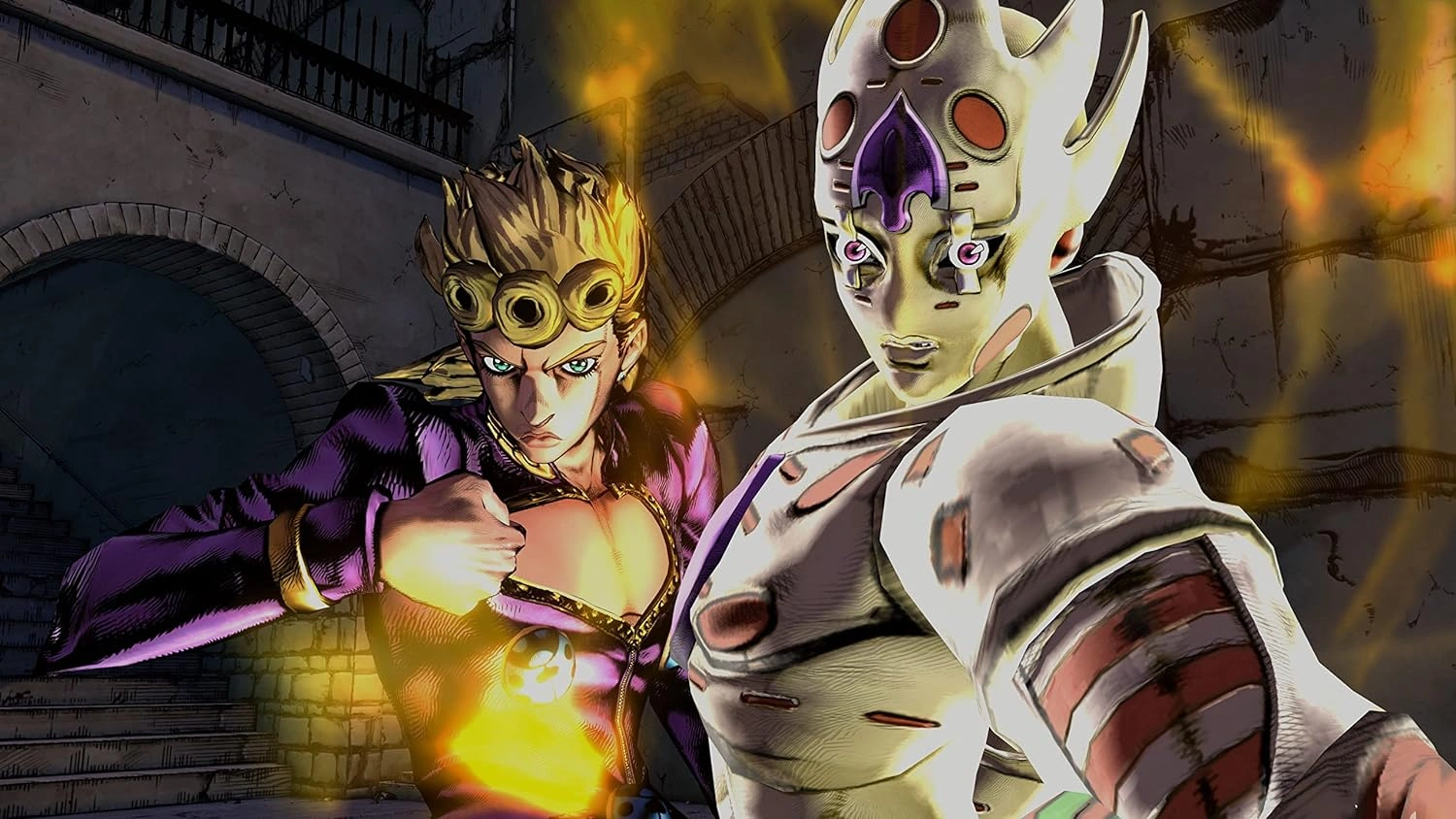 JoJo’s Bizarre Adventure All Star Battle R Nintendo Switch gameplay showing jojo all star battle r switch game fighting action scene