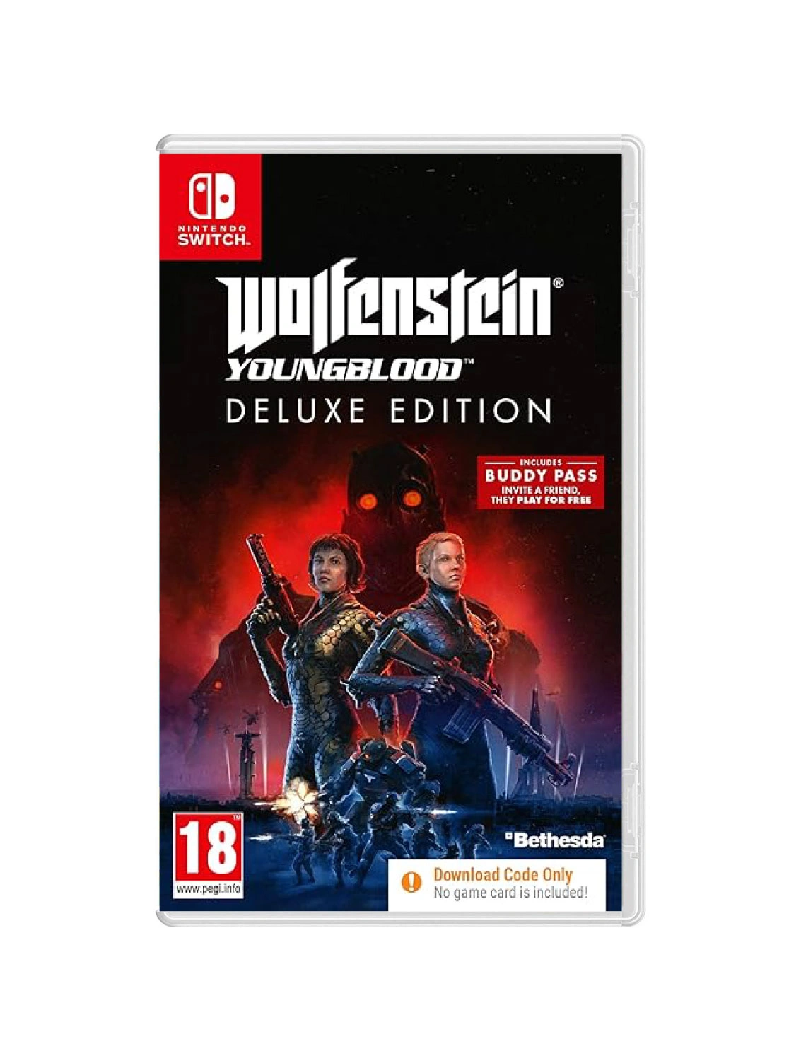 Wolfenstein Youngblood Deluxe Edition Nintendo Switch case front