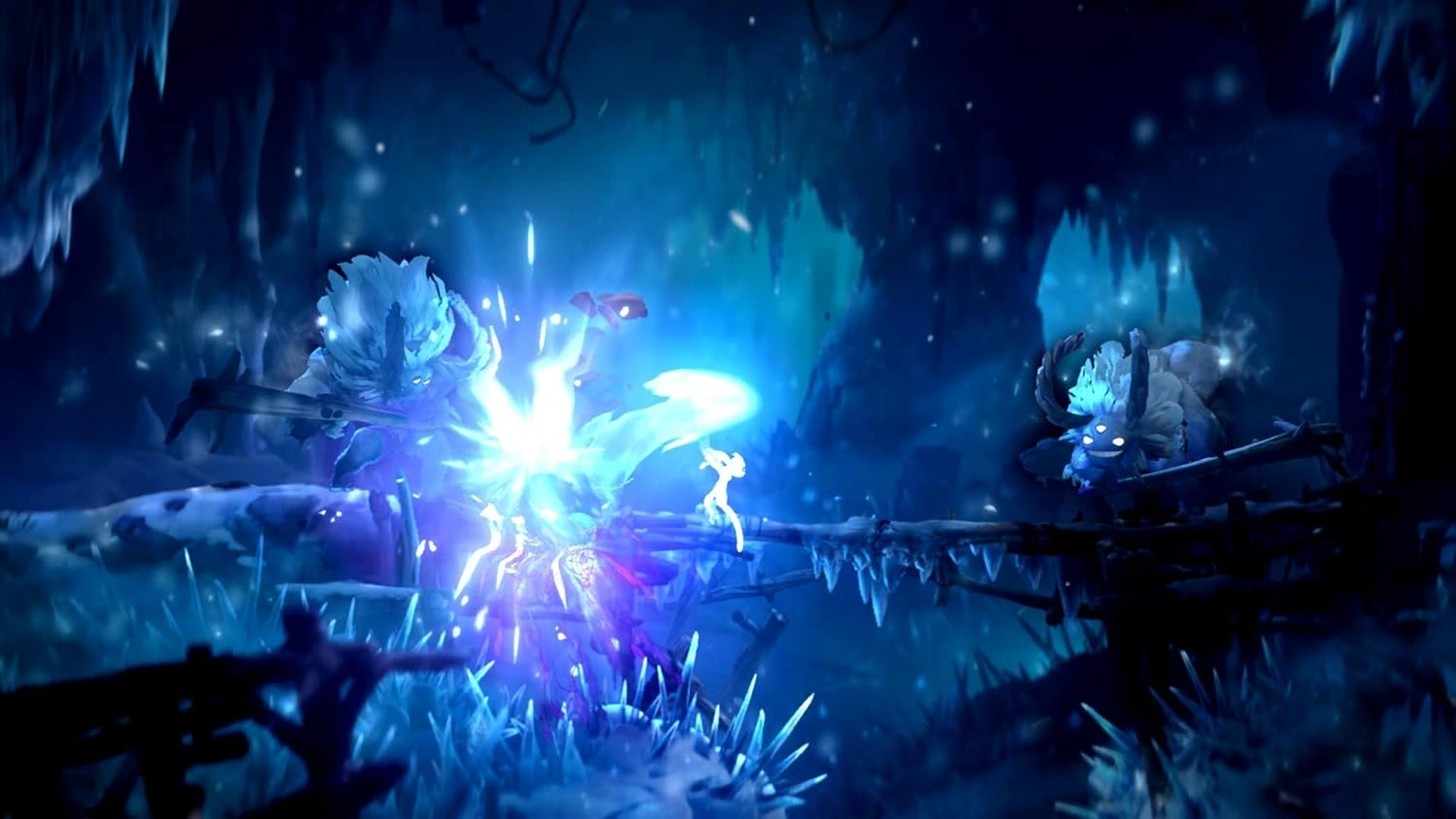 Will of the Wisps gameplay screenshot fluid movement