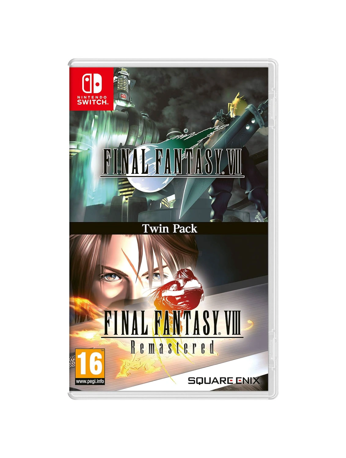 Final Fantasy VII VIII Twin Pack Nintendo Switch front cover