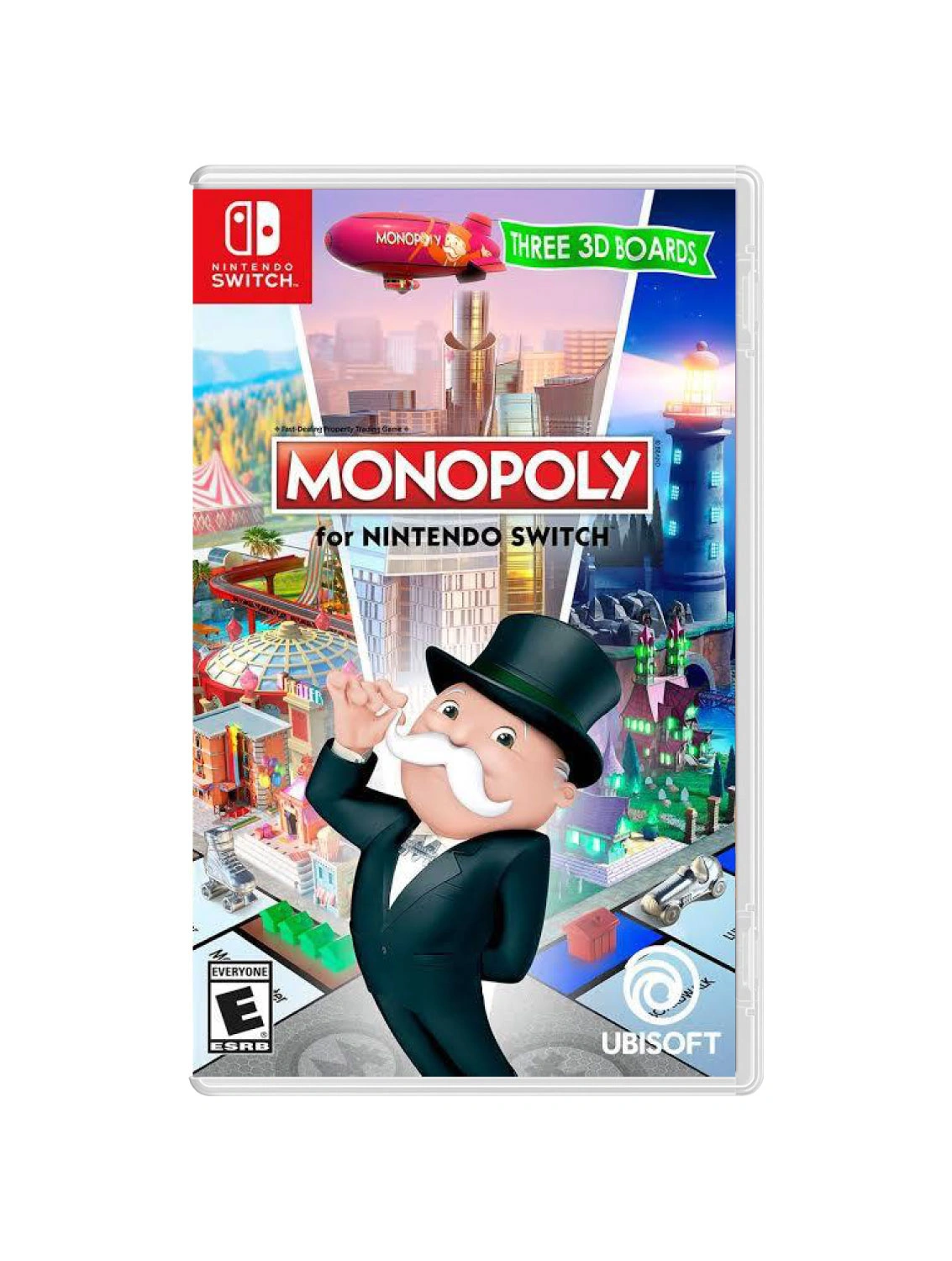 Monopoly Nintendo Switch Standard Edition game case front cover