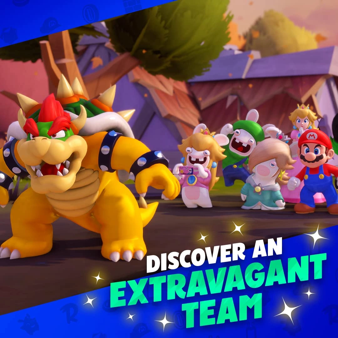 Mario Rabbids Sparks of Hope Nintendo Switch game cover | Nintendo Switch Games Price in Pakistan