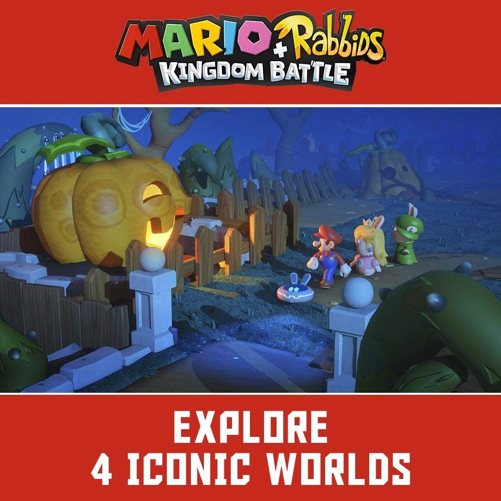 Mario Rabbids Switch game Pakistan price front cover close up