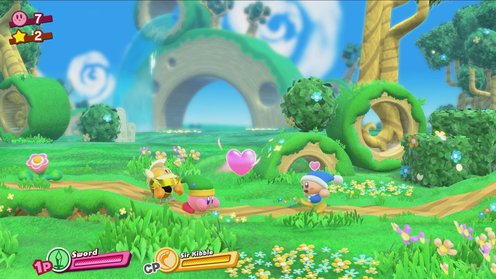 Kirby Star Allies Switch Nintendo game box front cover Kirby Star Allies Game 4-player co-op Nintendo Switch gameplay