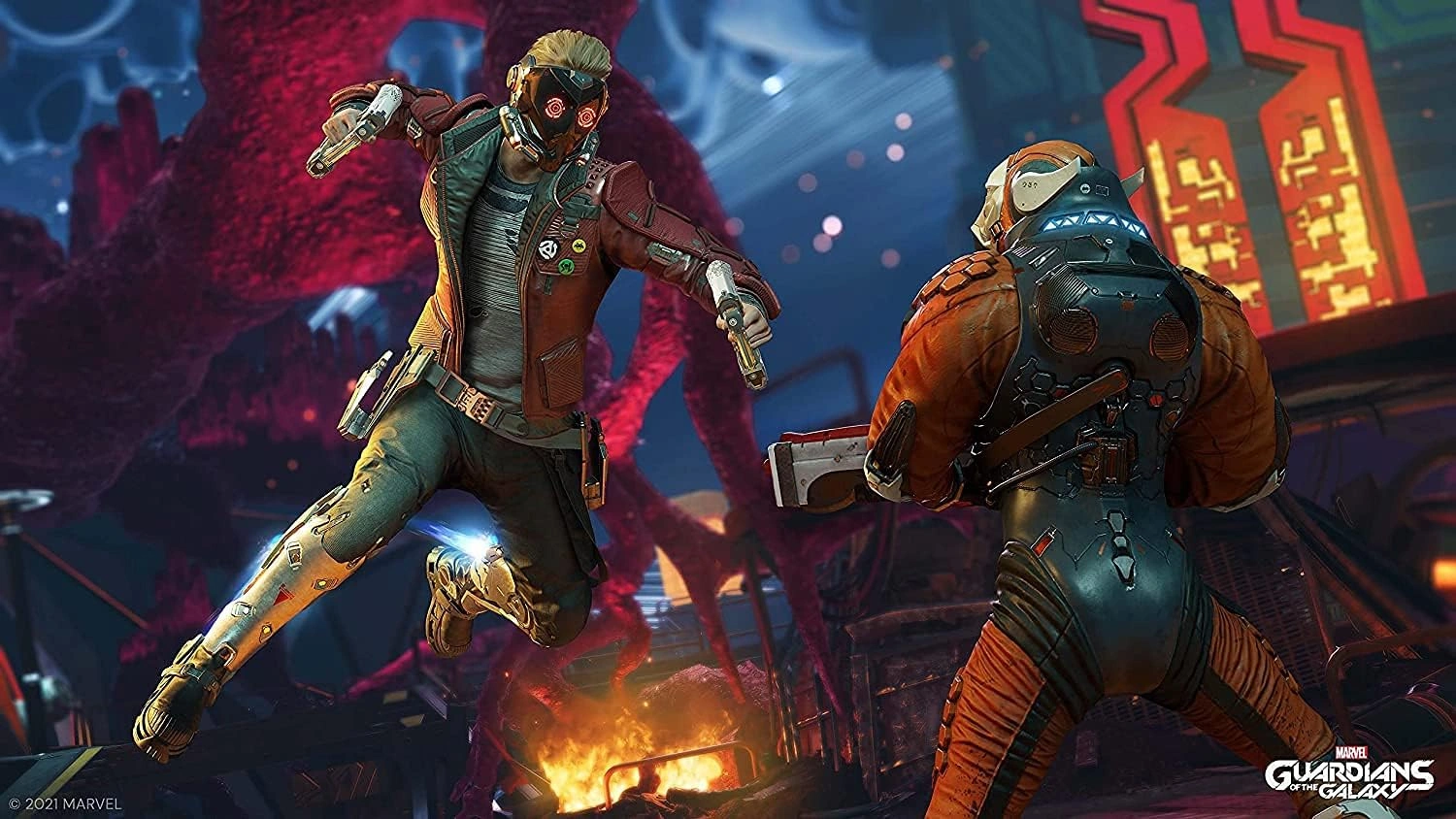 Marvel's Guardians of the Galaxy PS5 Superhero Action Game Cover Pakistan