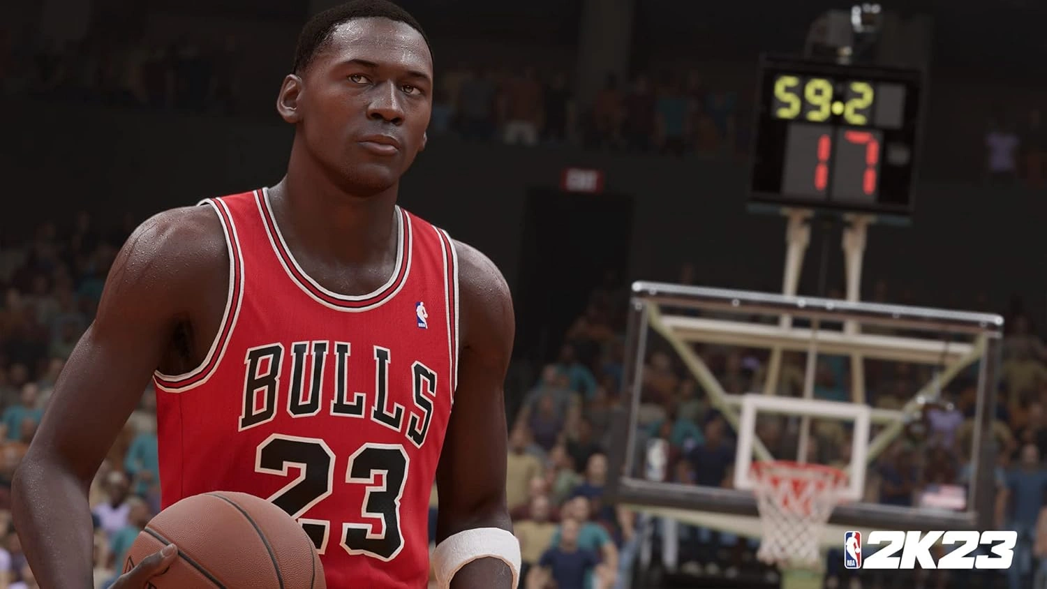 NBA 2K23 PS5 game cover – basketball simulation game for PlayStation 5 featuring Michael Jordan