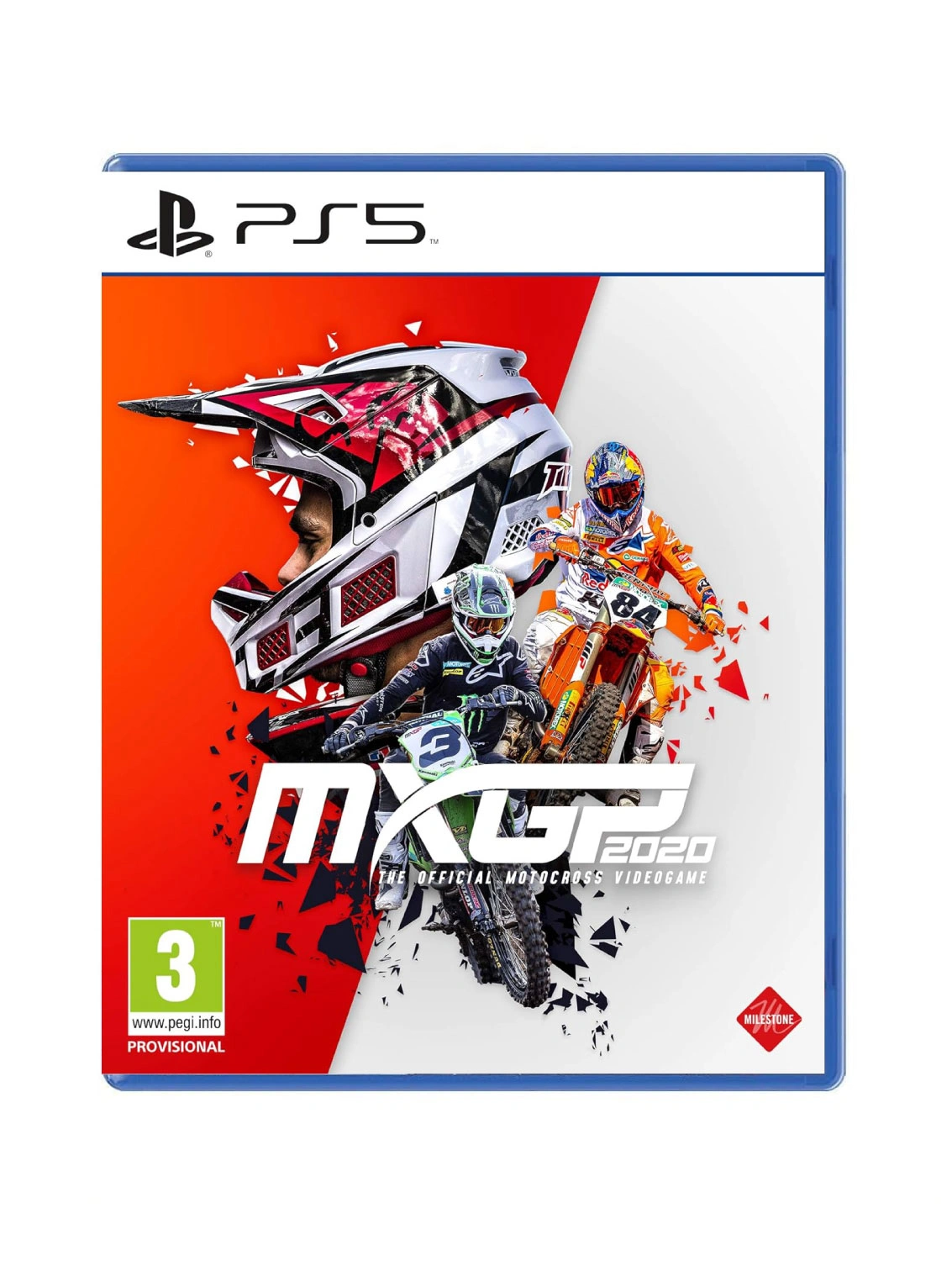 MXGP 2020 The Official Motocross Videogame PlayStation 5 game case Pakistan