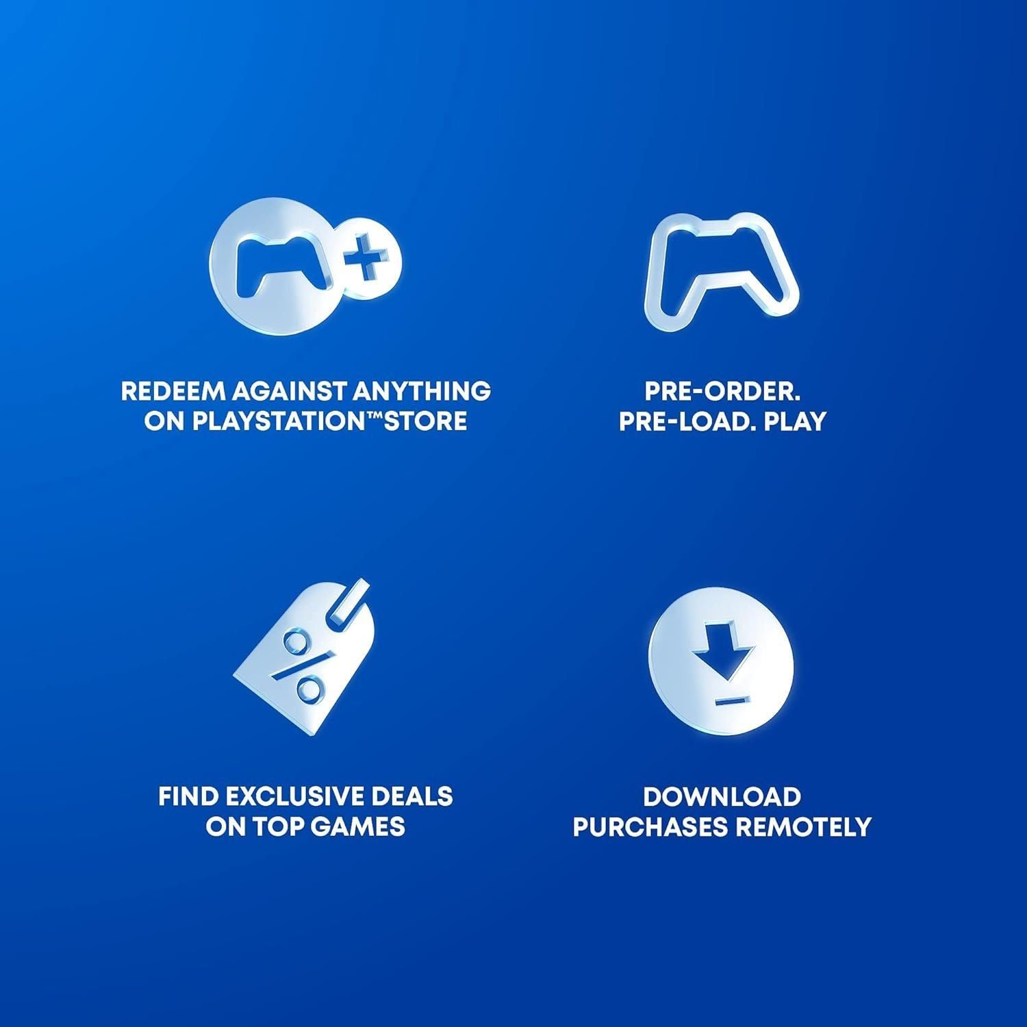 $25 PlayStation Store gift card digital code design (no image was attached to this conversation