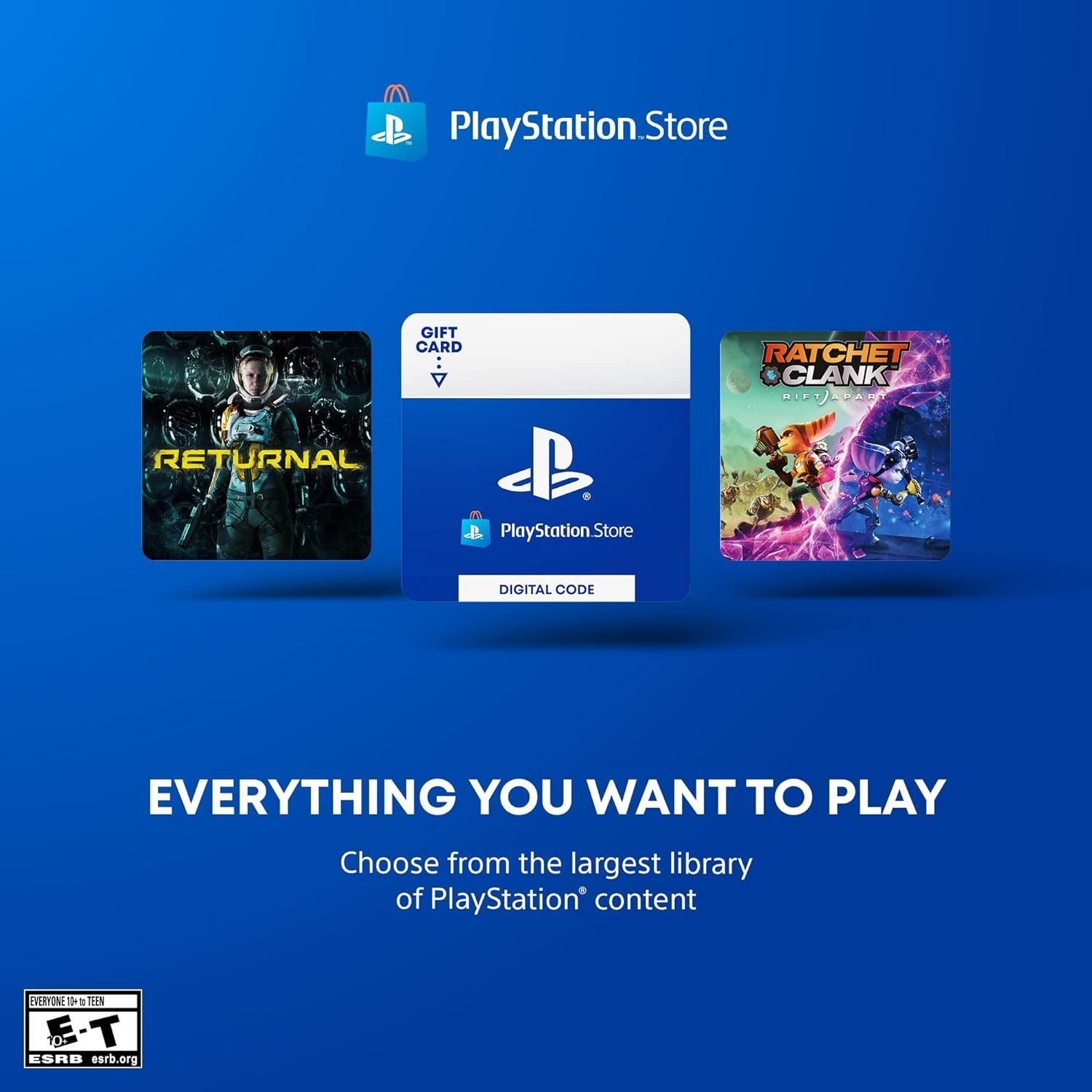 $25 PlayStation Store gift card digital code design (no image was attached to this conversation