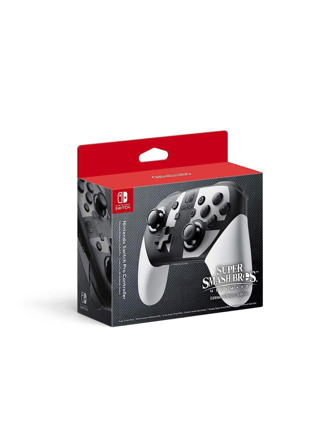 Nintendo Switch Pro Controller Super Smash Bros Ultimate Edition original box Pakistan