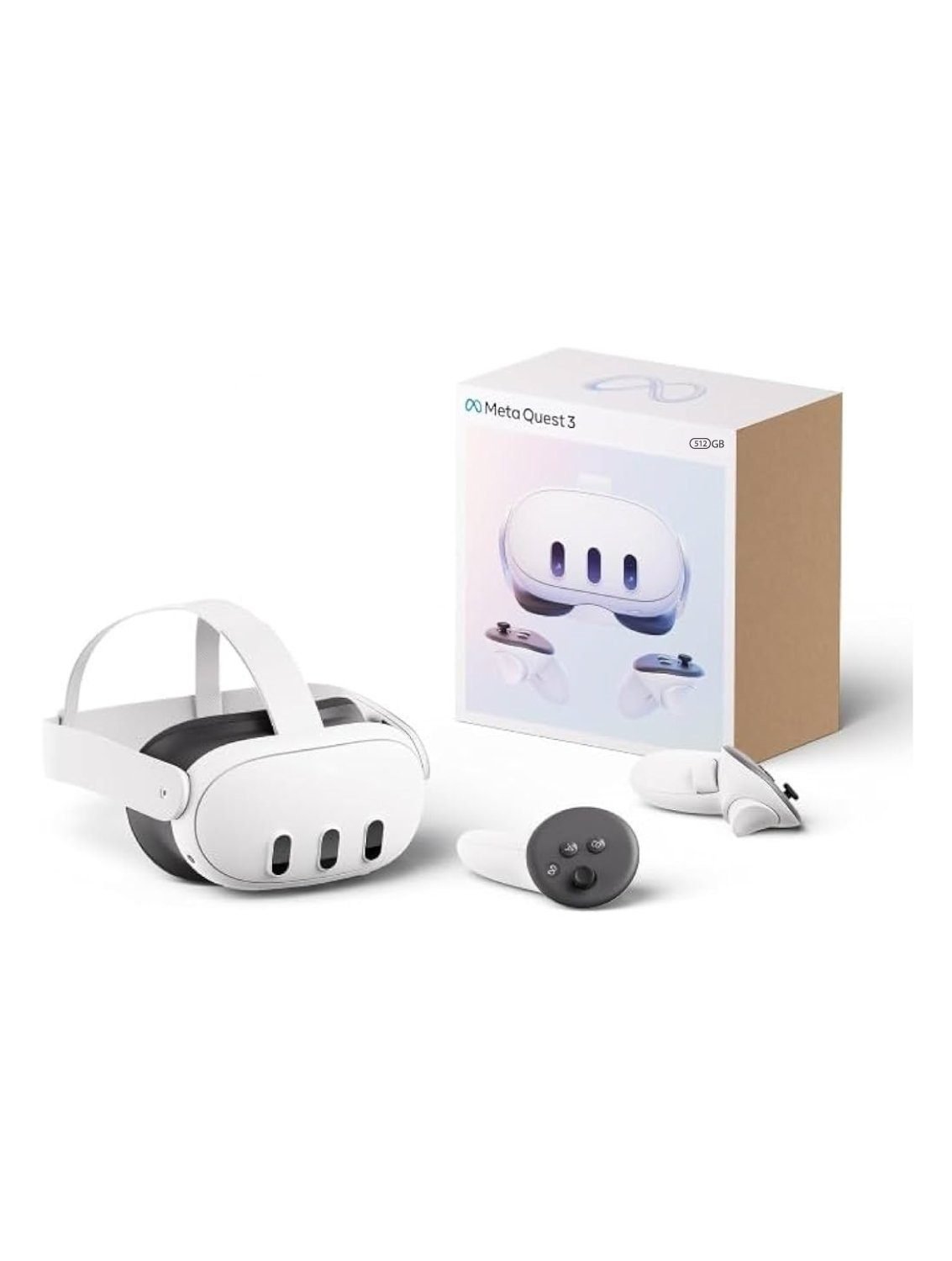 Meta Quest 3 512GB standalone mixed reality headset with pancake lens display, top VR Headset price in Pakistan from Meta Quest Pakistan