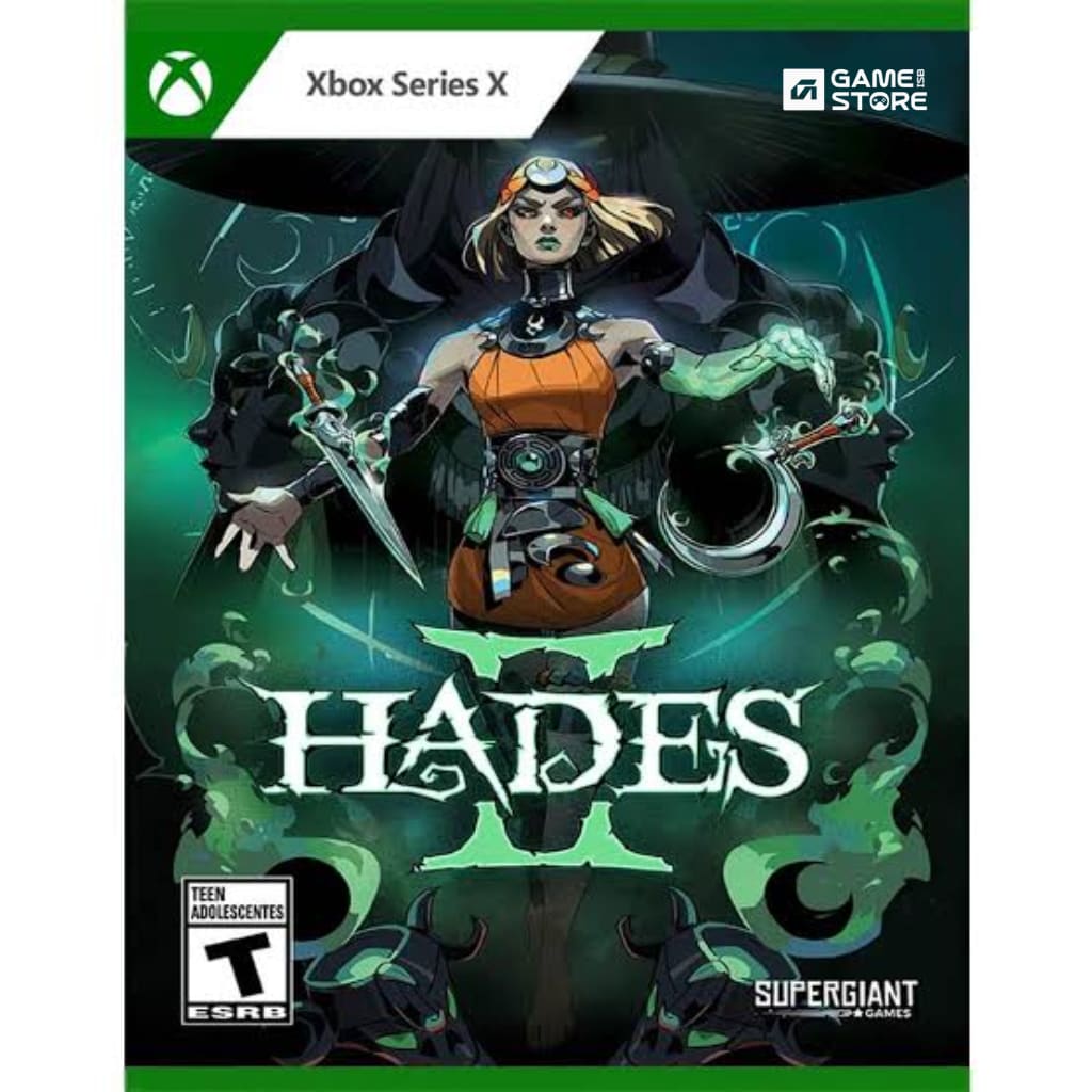 Hades II Xbox Series X game cover featuring Melinoe