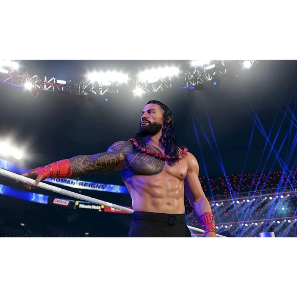 WWE 2K25 Switch 2 game case front cover art