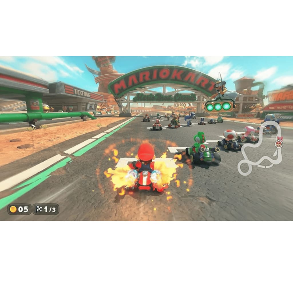 Mario Kart World Nintendo Switch 2 game case cover art