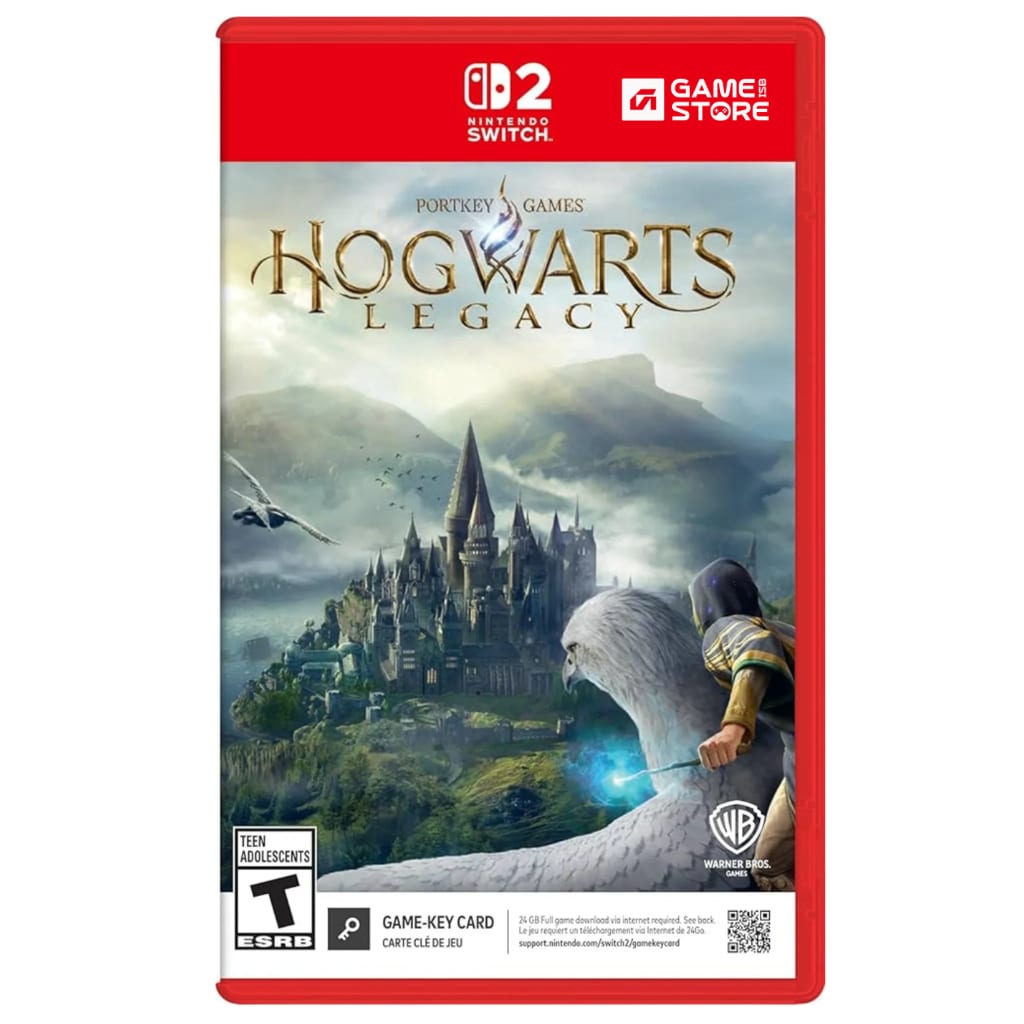 Hogwarts Legacy Nintendo Switch 2 game case cover art