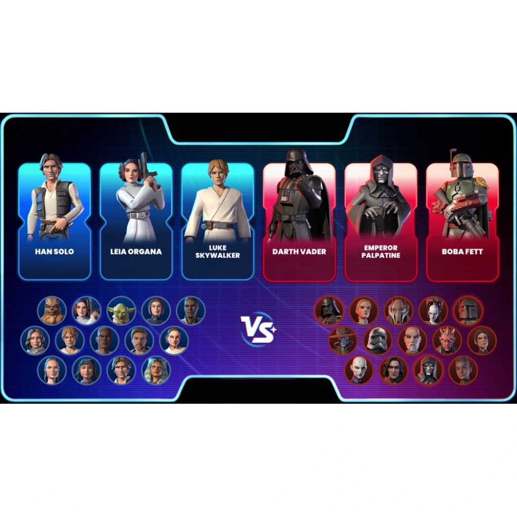 Monopoly Star Wars Heroes vs Villains Switch 2 cover featuring Star Wars characters on a game board, Nintendo Switch 2 family games in Pakistan